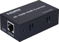 4K 100M HDMI Extender Over IP Adapter Dengan Kabel Jaringan Cat5 / 6e