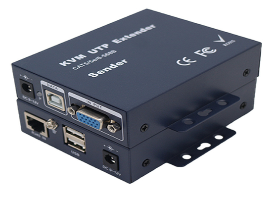 FCC Disetujui 100M VGA Extender Over CAT5 Dengan Audio KVM Adaptive