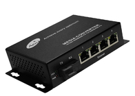 10/100Mbps 4 Port Ethernet Switch Fiber To Rj45 Converter CBIT Dukungan VLAN