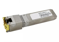 Modul Tembaga 10G Ethernet 30m, Transceiver Serat SFP Listrik RJ45