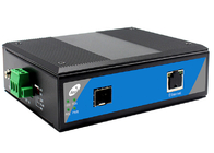 Konverter Media Ethernet 40Gbps, Konverter Media Serat Optik SFP Ke POE RJ45