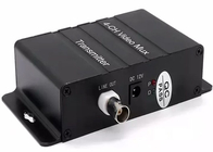 Multiplexer Video 4ch 500m 4 BNC dengan Kontrol RS485 Melalui Superimposer Sinyal Analog
