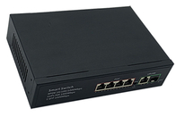 4+1+1 POE Switch 4 POE Port Gigabit POE Ethernet Fiber Switch dengan 1 SFP Port 1 Uplink Port
