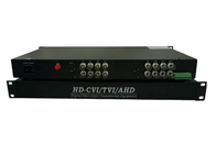AHD / CVI / TVI 1080P 720P Fiber Video Transceiver Video 16ch ke Fiber RS485