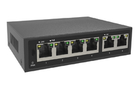 Unmanaged Gigabit PoE BT Switch 6*10/100Base-T RJ45 Port + Port 1-4 Dukungan Bt PoE