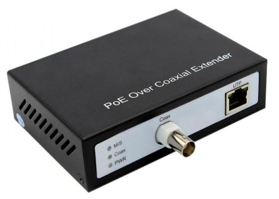 10/100Mbps POE over Coax Converter, Ethernet Over Coax Extender 300m Untuk Kamera IP