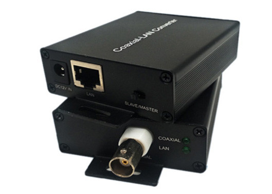 10/100Mbps Ethernet Over Coax Extender 1*BNC+1*LAN 1.5km Pasokan Daya DC12V
