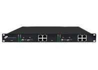 Switch Serat Ethernet Terkelola 4 Port Gigabit Optik dan 8 Gigabit Ethernet