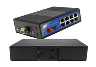 1 Port Fiber Fiber POE Switch, IEEE 802.3af / Di POE Network Switch 8 Port