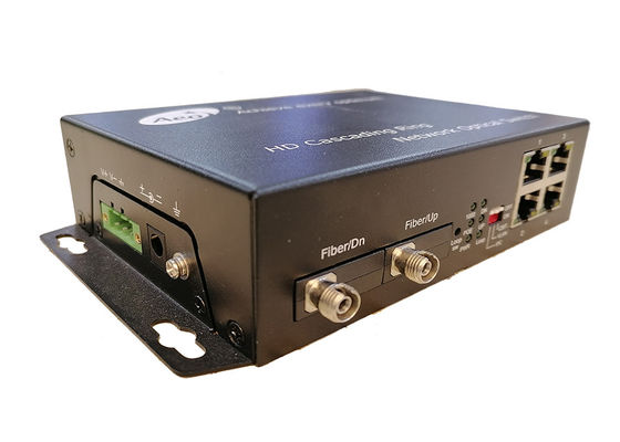 Sakelar POE Ethernet Gigabit Bertingkat 4 POE Ethernet 2 Port Optik