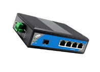 1000M Industrial Unmanaged Ethernet Switch Gigabit 1 SFP Slot 4 Port Ethernet