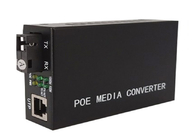 1 POE Ethernet Port Fiber Media Converter 1 Port Optik 1310/1550nm
