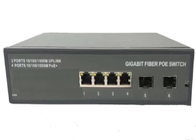 Full Gigabit POE SFP Fiber Switch Ethernet Switch Poe 4 Port Dengan 2 Sfp