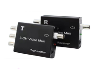 2 Port BNC Digital Video Multiplexer 1Vp-P Input Output Level Transmisi RS485