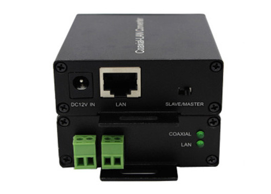 Coaxial-LAN Converter IP over Coaxial Extender IP Over 2wire Coaxial/Twisted Pair Extender Untuk Kamera IP
