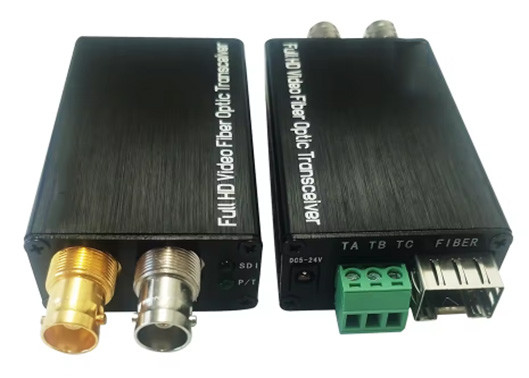 3G-SDI Fiber Converter dengan Loop Out Fiber Optic Transceiver HD/SD/3G SDI Fiber Extender