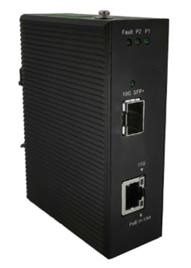 Industri 802.3bt 90W 10G PoE Media Converter Jenis penyimpanan dan pemrosesan lanjutan