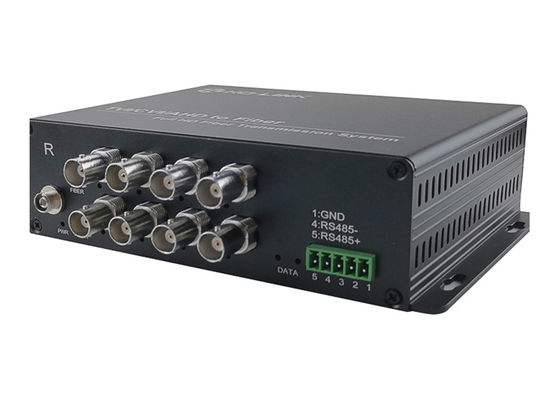 8CH AHD / TVI / CVI Video Digital Optical Converter dengan 1 SC ST FC LC Port