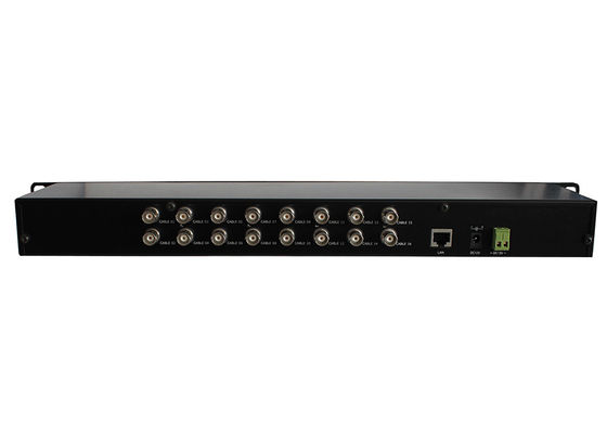 170Mbps Ethernet Over Coaxial Converter 16 BNC 1 Port Ethernet Gigabit
