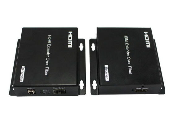 20KM 4K HDMI Fiber Extender Serat Tunggal Mode Tanpa Terkompresi